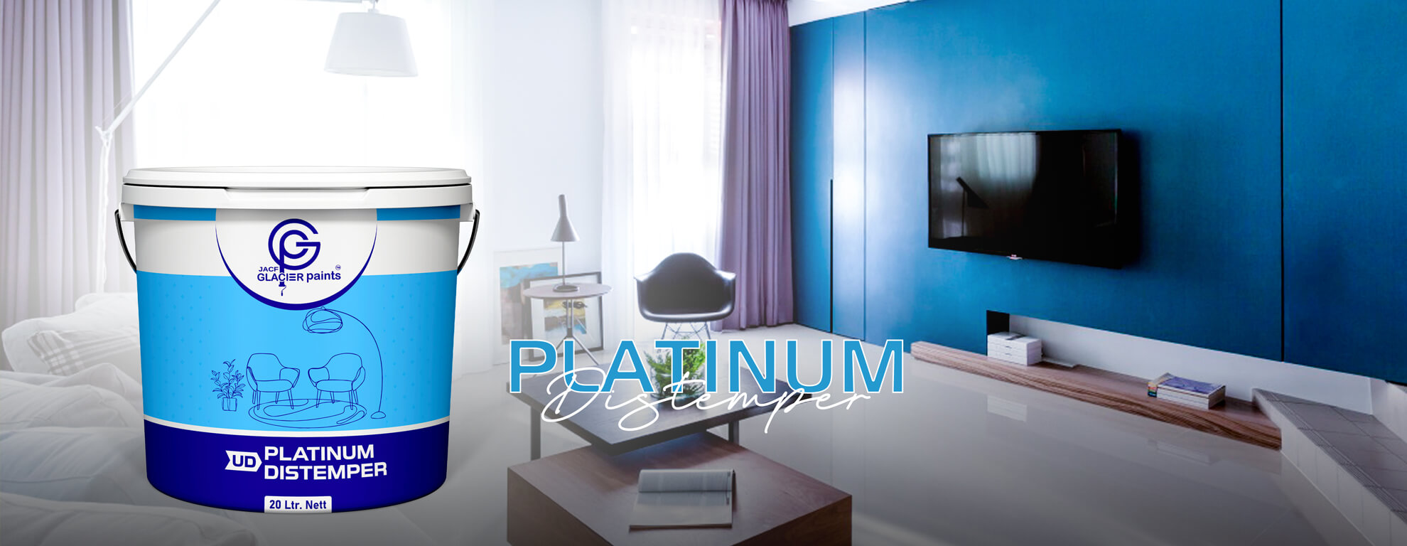 Platinum Distemper (Glacier Paints)